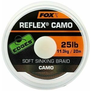 Fox Fishing Edges Reflex Camo Soft Sinking Braid Reflex Camo 20 m 25 lbs-11, 3 kg Šnúra vyobraziť