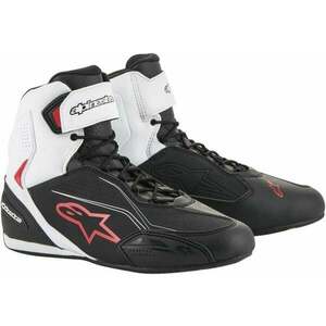 Alpinestars Faster-3 Shoes Black/White/Red 40, 5 Topánky vyobraziť