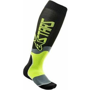 Alpinestars Ponožky MX Plus-2 Socks Black/Yellow Fluorescent S vyobraziť