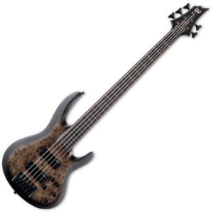 ESP LTD B-5E Charcoal Burst Satin 5-strunová basgitara vyobraziť