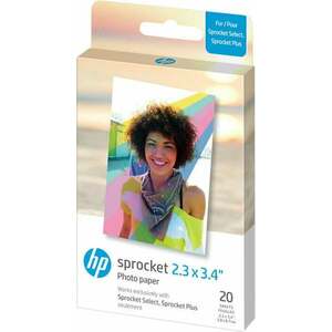 HP Zink Paper Sprocket Select 20 Pack 20 ks Fotopapier vyobraziť