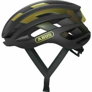 Abus AirBreaker Black Gold M Prilba na bicykel vyobraziť