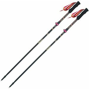 Viking Kettera Pro Lady Black/Fuchsia 37 - 125 cm Turistické palice vyobraziť