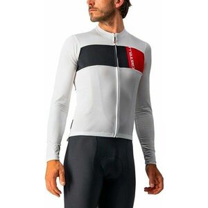 Castelli Prologo 7 Long Sleeve Dres Ivory/Light Black-Red 2XL vyobraziť