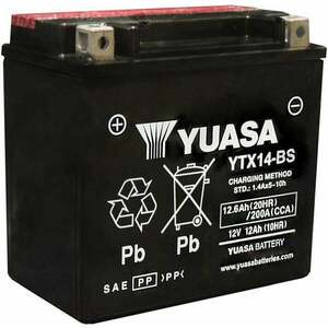 Yuasa Battery YTX14-BS Moto batéria vyobraziť