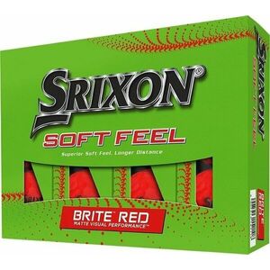 Srixon Soft Feel Brite Brite Red Golfové lopty vyobraziť