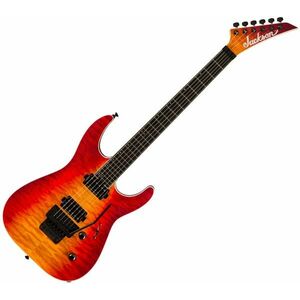 Jackson Pro Plus Series Dinky DKAQ EB Firestorm Elektrická gitara vyobraziť