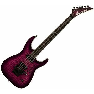 Jackson Pro Plus Series Dinky DKAQ EB Transparent Purple Burst Elektrická gitara vyobraziť