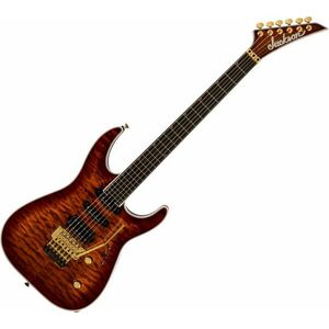 Jackson Pro Plus Series Soloist SLA3Q EB Amber Tiger Eye Elektrická gitara vyobraziť