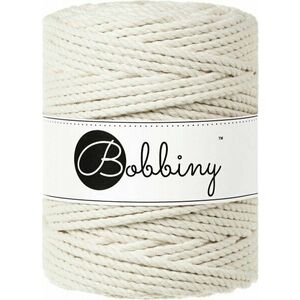 Bobbiny 3PLY Macrame Rope 5 mm 100 m Natural Špagát vyobraziť