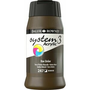 Daler Rowney System3 Akrylová farba Raw Umber 500 ml 1 ks vyobraziť