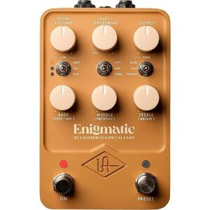 Universal Audio UAFX Enigmatic '82 Overdrive Gitarový zosilňovač vyobraziť