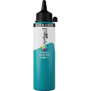 Daler Rowney System3 Akrylová farba Phthalo Turquoise 250 ml 1 ks vyobraziť