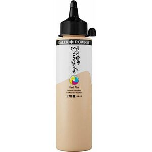 Daler Rowney System3 Akrylová farba Peach Pink 250 ml 1 ks vyobraziť