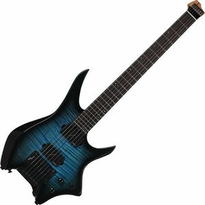 HILS Guitars HN7 NEXT Transparent Blue Burst Headless gitara vyobraziť