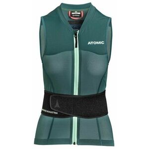 Atomic Live Shield Vest Amid LV1 Women Dark Green M Lyžiarsky chránič vyobraziť