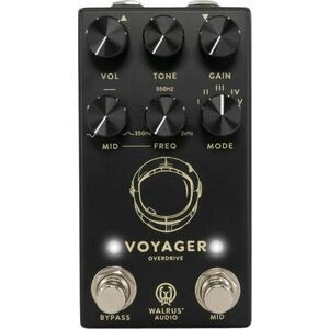 Walrus Audio Voyager MKII Black Gitarový efekt vyobraziť