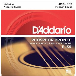 D'Addario EJ39 Struny pre akustickú gitaru vyobraziť