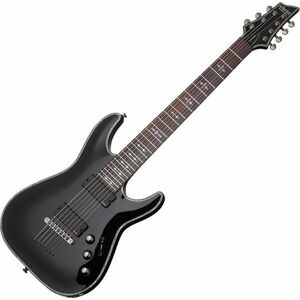 Schecter Hellraiser C-7 Black Elektrická gitara vyobraziť