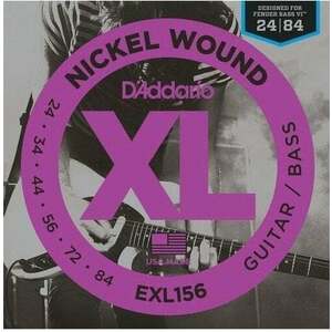 D'Addario EXL156 Struny pre 6-strunovú basgitaru vyobraziť