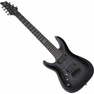 Schecter Hellraiser Hybrid C-7 LH Trans Black Burst Elektrická gitara vyobraziť