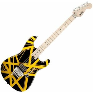 EVH Stripe Series Black with Yellow Stripes Elektrická gitara vyobraziť