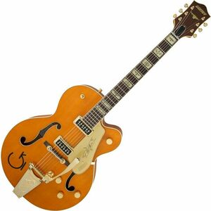 Gretsch G6120T-55GE Vintage Select Edition '55 Chet Atkins Vintage Orange Stain Semiakustická gitara vyobraziť