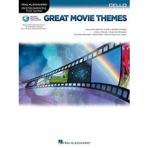 Hal Leonard Great Movie Themes: Instrumental P-A Cello Violoncello Noty vyobraziť