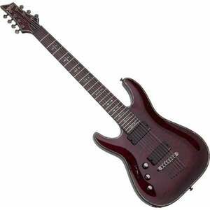 Schecter Hellraiser C-7 LH Black Cherry Elektrická gitara vyobraziť