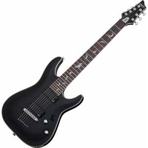 Schecter Damien Platinum-7 Satin Black Elektrická gitara vyobraziť