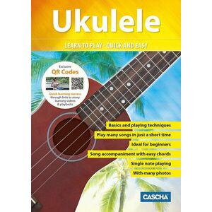 Cascha Ukulele Method Noty vyobraziť