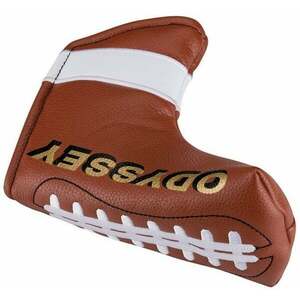 Odyssey Football Blade Brown/White Putter Headcover vyobraziť