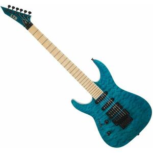 ESP LTD MH-203QM-LH See Thru Blue Elektrická gitara vyobraziť