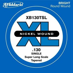 D'Addario XB130TSL Samostatná struna pre basgitaru vyobraziť