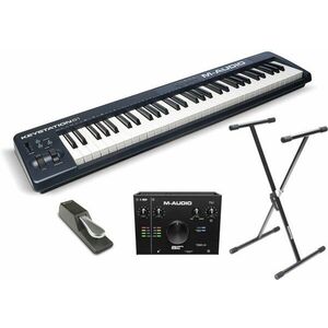 M-Audio Keystation 61 MK3 Set MIDI keyboard vyobraziť