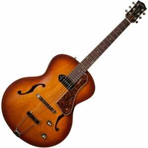 Godin 5th Avenue Kingpin P90 Cognac Burst Semiakustická gitara vyobraziť