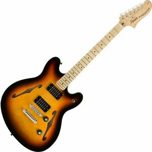 Fender Squier Affinity Series Starcaster MN 3-Tone Sunburst Semiakustická gitara vyobraziť