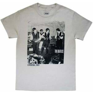 The Beatles Tričko The Cavern 1962 Unisex Silver Grey M vyobraziť