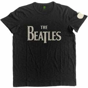 The Beatles Tričko Drop T Logo App Slub Unisex Black S vyobraziť