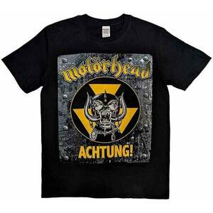 Motörhead Tričko Achtung! Unisex Black L vyobraziť