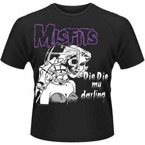 Misfits Tričko Die Die My Darling Black L vyobraziť