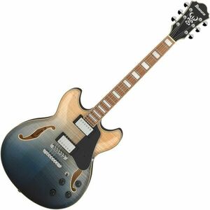 Ibanez AS73FM-TIF Transparent Indigo Fade Semiakustická gitara vyobraziť