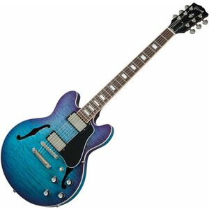 Gibson ES-339 Figured Blueberry Burst Semiakustická gitara vyobraziť