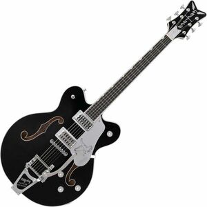 Gretsch G6636TSL Black Silver Falcon Center Block WC Black Semiakustická gitara vyobraziť