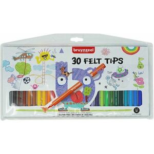 Bruynzeel Kids Felt Tips Fixky 30 ks vyobraziť