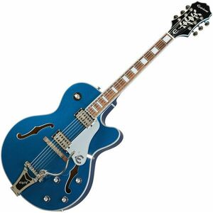 Epiphone Emperor Swingster Delta Blue Metallic Semiakustická gitara vyobraziť