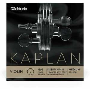 Kaplan KS311W 4/4M Non Whistlin E Struny pre husle vyobraziť