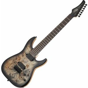 Schecter C-7 Pro Charcoal Burst Elektrická gitara vyobraziť