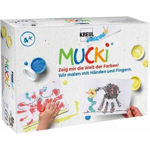 Kreul Mucki Sada prstových farieb 5 x 50 ml vyobraziť