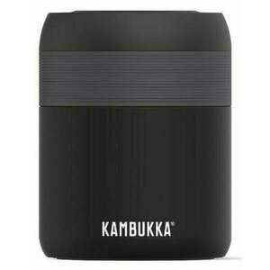 Kambukka Bora Matte Black 600 ml Termoska na jedlo vyobraziť